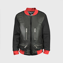 Детский бомбер Terminator first - leather jacket