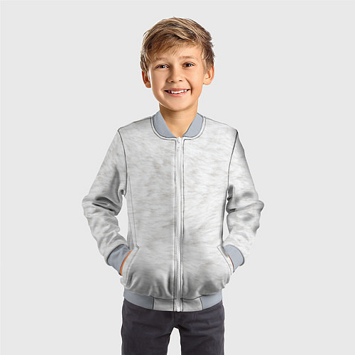 Детский бомбер Овечья шкура / 3D-Серый – фото 3