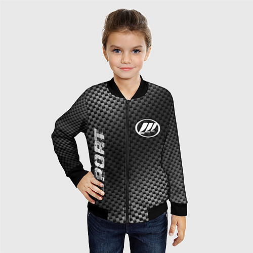 Детский бомбер Lifan sport carbon / 3D-Черный – фото 4