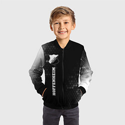 Бомбер детский Hoffenheim sport на темном фоне по-вертикали, цвет: 3D-черный — фото 2
