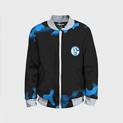 Детский бомбер Schalke 04 fc camo