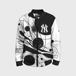 Детский бомбер New York Yankees baseball team - abstraction