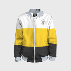 Детский бомбер Сокрушу пред ним врагов его герб черный