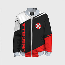 Бомбер детский Umbrella corporation - resident evil, цвет: 3D-серый