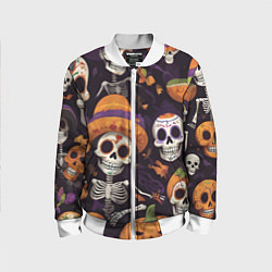 Детский бомбер Страшилки хэллоуин