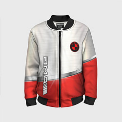 Бомбер детский BMW metal carbon steel, цвет: 3D-черный