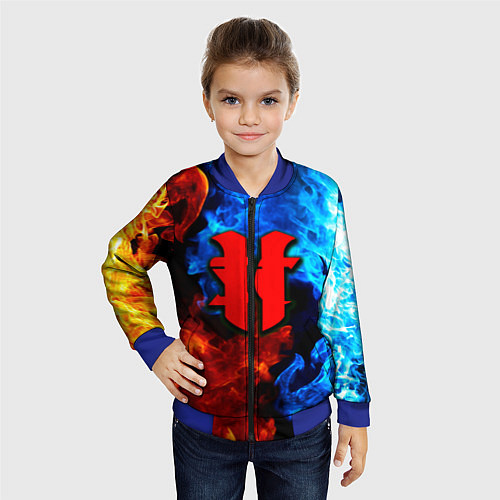 Детский бомбер Starcraft fire steel / 3D-Синий – фото 4