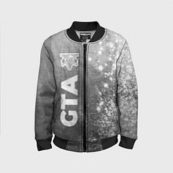 Бомбер детский GTA - grey gradient по-вертикали, цвет: 3D-черный