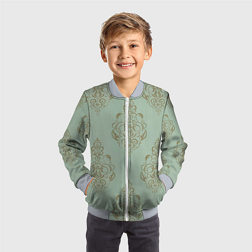 Детский бомбер Oboi CCCP / 3D-Серый – фото 3