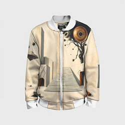 Детский бомбер Архитектурный сюр