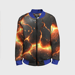 Детский бомбер Лава и разлом плит