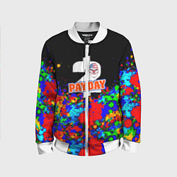 Детский бомбер Payday2 неоновые краски