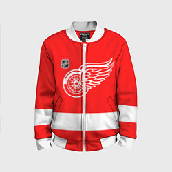 Бомбер детский Detroit Red Wings hockey, цвет: 3D-белый