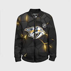 Бомбер детский Нэшвилл Предаторз - НХЛ хоккей, цвет: 3D-черный