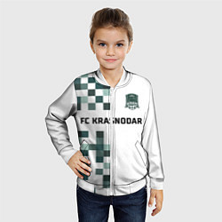 Бомбер детский FC Krasnodar, цвет: 3D-белый — фото 2