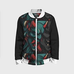 Детский бомбер Демоны Они - нейроарт