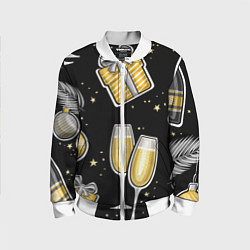 Детский бомбер Новогодний вайб