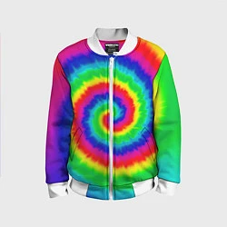 Детский бомбер Tie dye