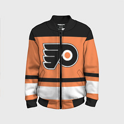 Бомбер детский Philadelphia Flyers, цвет: 3D-черный