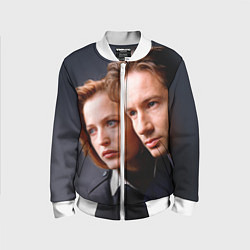 Детский бомбер Скалли и Малдер