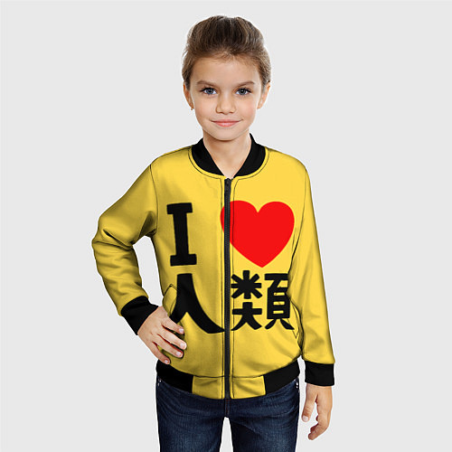 Детский бомбер No game no life Sora / 3D-Черный – фото 4