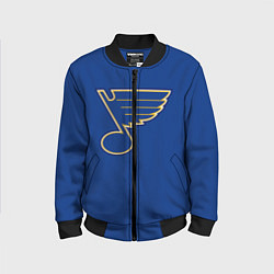 Бомбер детский St Louis Blues: Tarasenko 91, цвет: 3D-черный