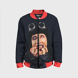 Детский бомбер Mаrilyn Manson: Biker