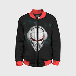 Бомбер детский Пиратская станция, цвет: 3D-красный