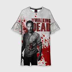 Платье клеш для девочки Walking Dead: Rick Grimes, цвет: 3D-принт
