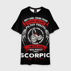 Детское платье I am a Scorpio