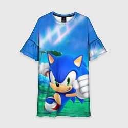 Детское платье Sonic Boom