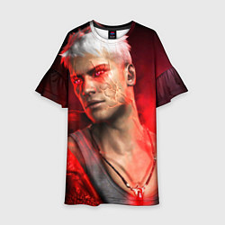 Платье клеш для девочки Devil Cry, цвет: 3D-принт