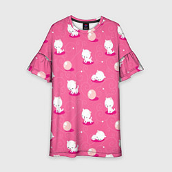 Детское платье Милые котики