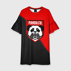 Платье клеш для девочки PandafxTM, цвет: 3D-принт