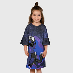 Платье клеш для девочки Swag, цвет: 3D-принт — фото 2