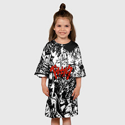 Платье клеш для девочки Berserk Stories, цвет: 3D-принт — фото 2