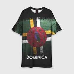 Платье клеш для девочки Dominica Style, цвет: 3D-принт