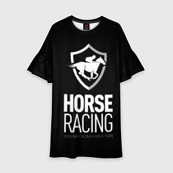 Детское платье Horse racing
