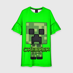 Детское платье MINECRAFT CREEPER