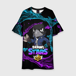 Детское платье Brawl Stars CROW