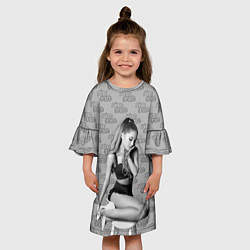 Платье клеш для девочки ARIANA GRANDE, цвет: 3D-принт — фото 2