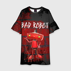 Платье клеш для девочки Bad Robot, цвет: 3D-принт