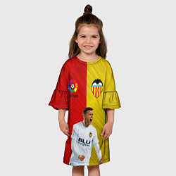 Платье клеш для девочки Черышев, цвет: 3D-принт — фото 2