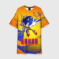 Детское платье Sonic - Соник