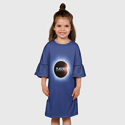 Платье клеш для девочки Batle for the sun, цвет: 3D-принт — фото 2
