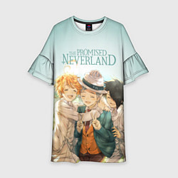 Платье клеш для девочки The Promised Neverland, цвет: 3D-принт