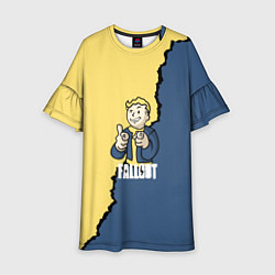 Детское платье Fallout logo boy