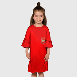 Платье клеш для девочки ARSENAL, цвет: 3D-принт — фото 2