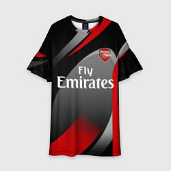 Платье клеш для девочки ARSENAL UNIFORM, цвет: 3D-принт