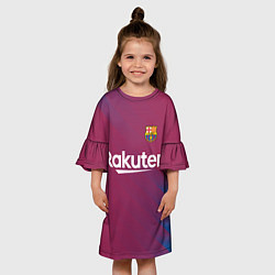 Платье клеш для девочки BARCELONA, цвет: 3D-принт — фото 2